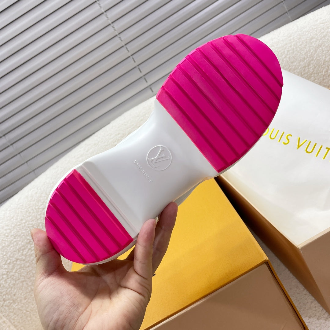 LV Archlight Sneaker Dark Pink Cowhide