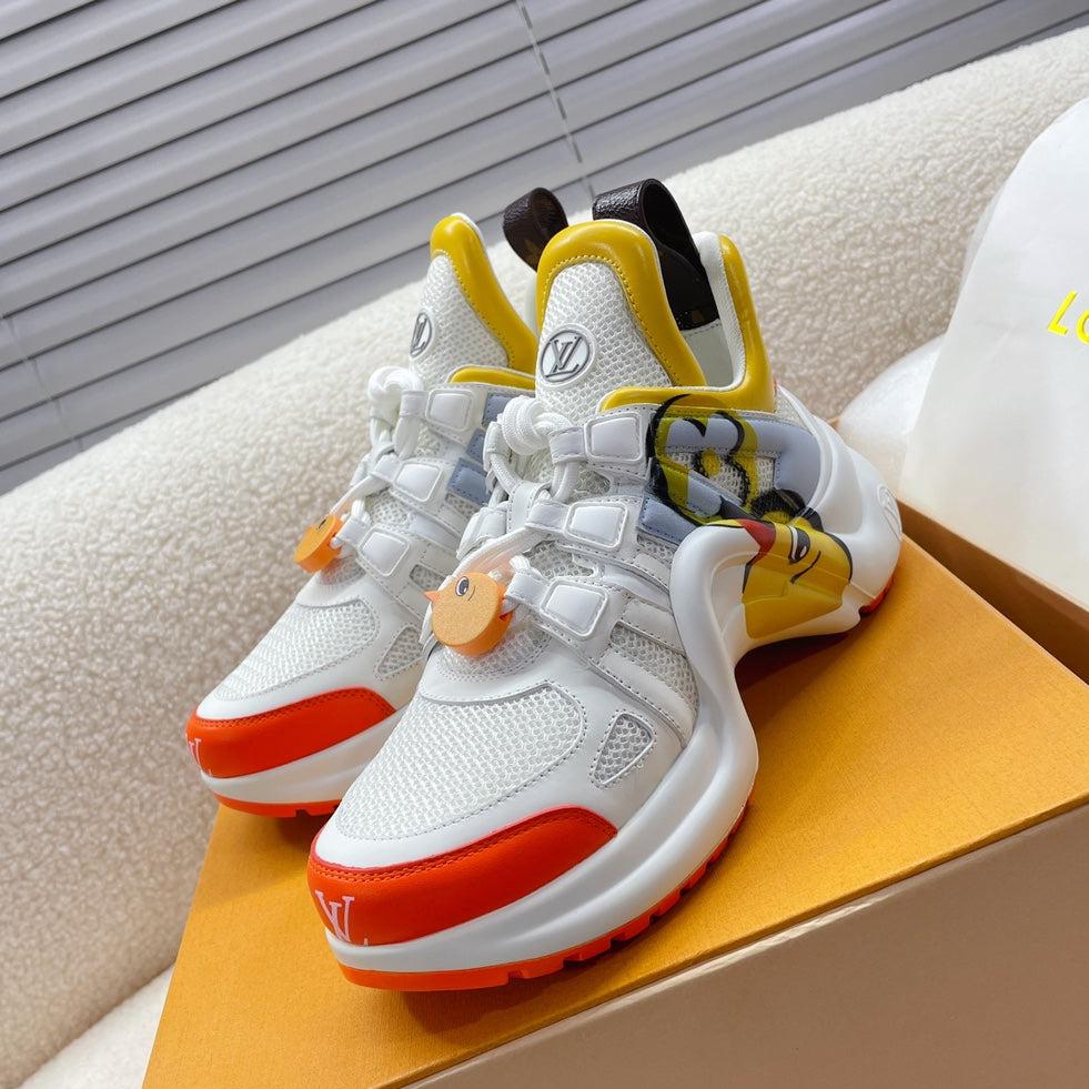 LV Archlight Sneaker Yellow Mix Orange Cowhide