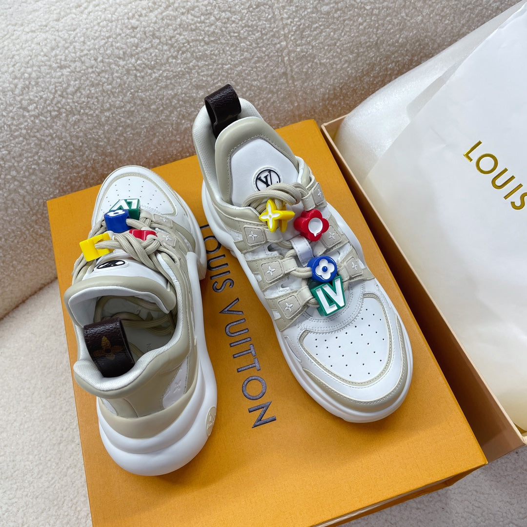 LV Archlight Sneaker Beige Cowhide
