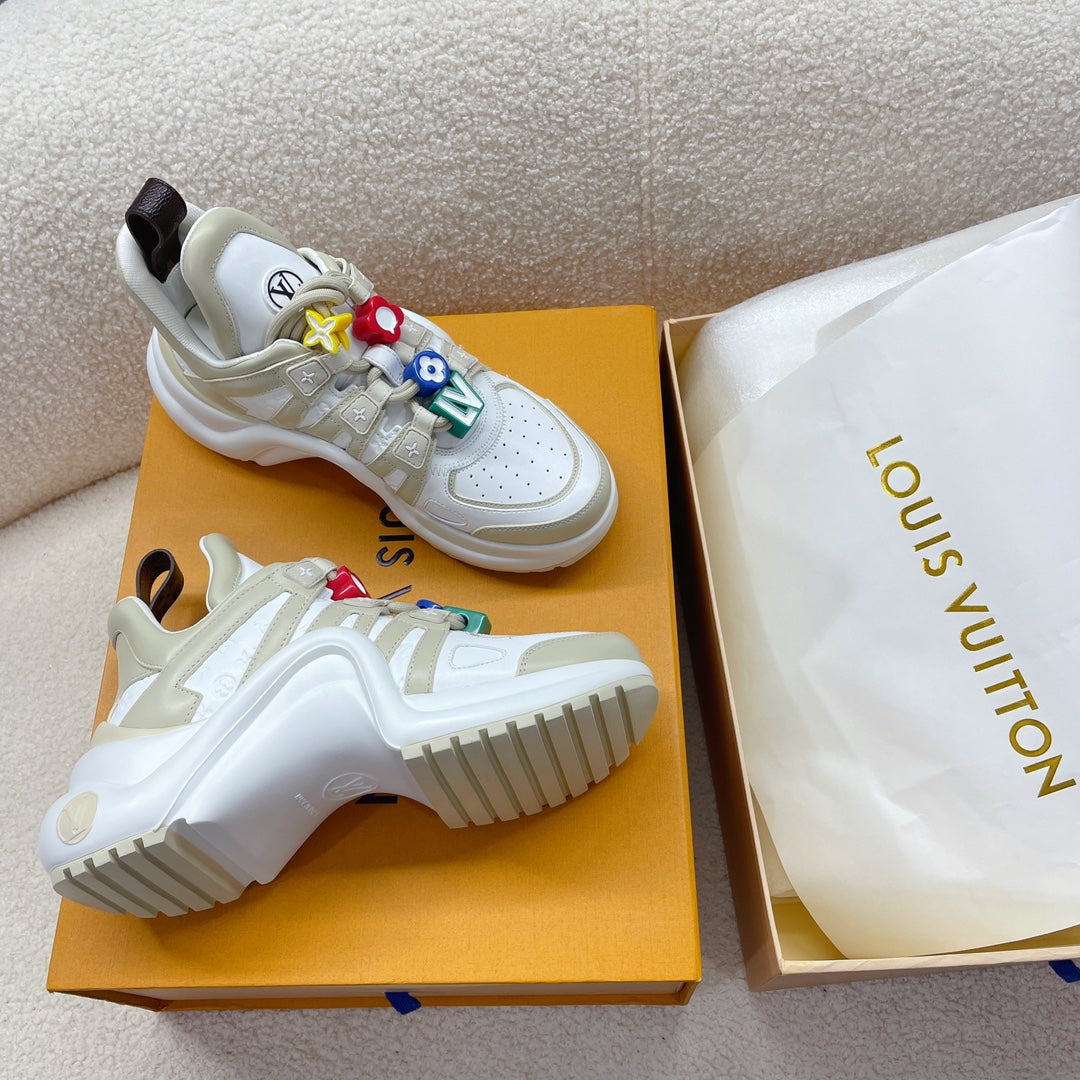 LV Archlight Sneaker Beige Cowhide