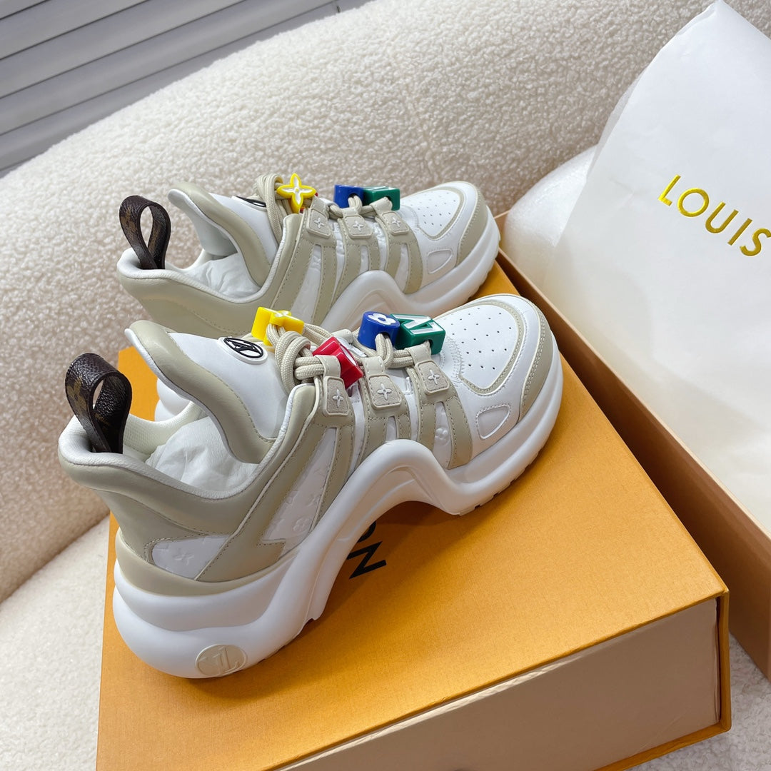 LV Archlight Sneaker Beige Cowhide