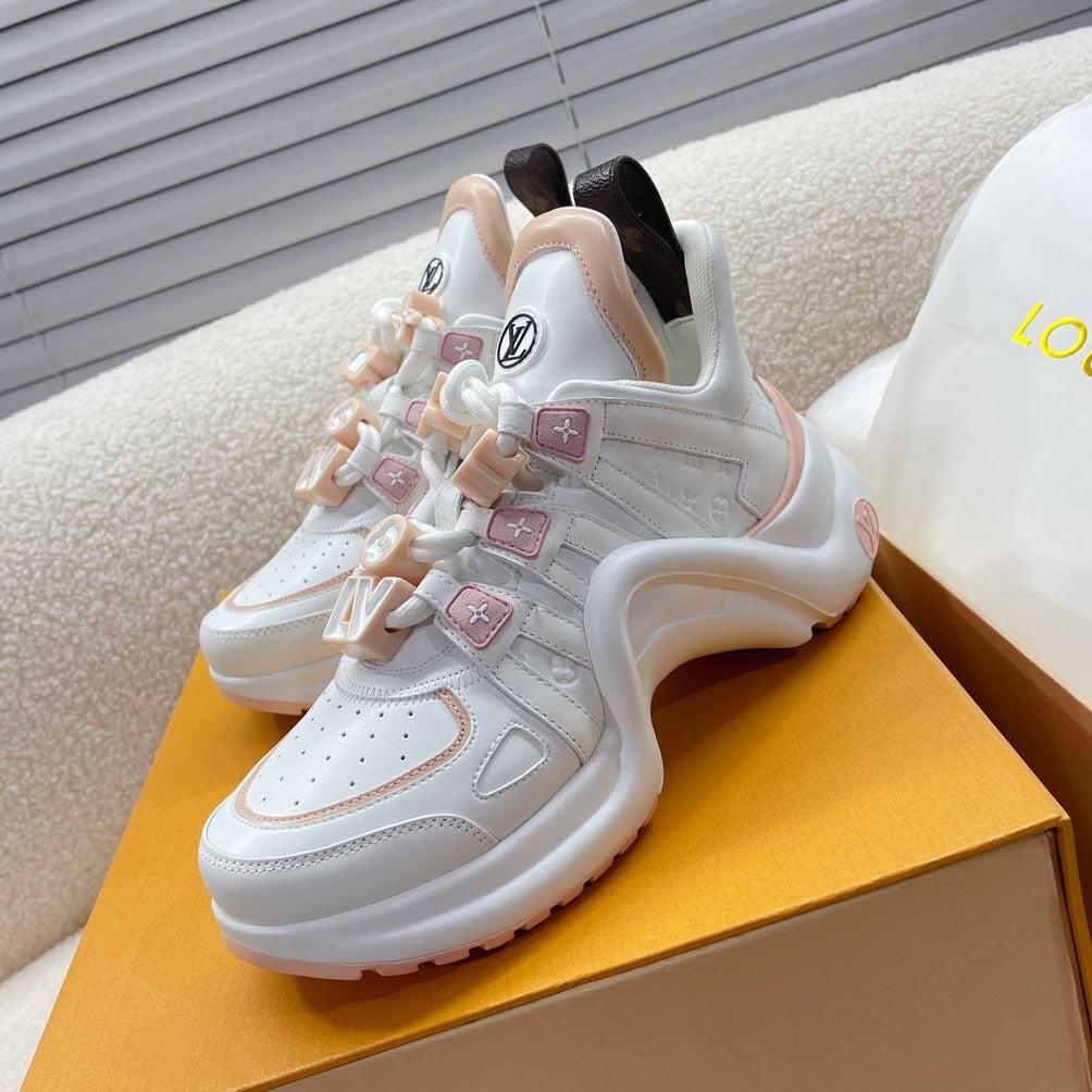LV Archlight Sneaker Beige Pink Cowhide