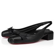 Cl Mamaflirt Sling 30mm Ballerinas Nappa Leather Black
