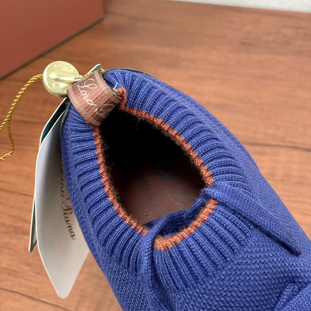 LP 360 LP FLEXY WALK SNEAKER COBALT AND BROWN CASHMERE