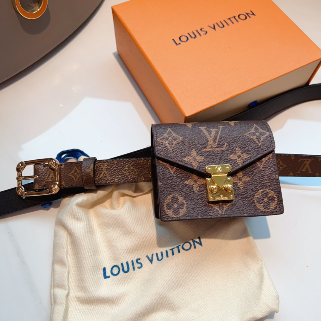 Lv Metis Belt Bag 30 Brown Monogram