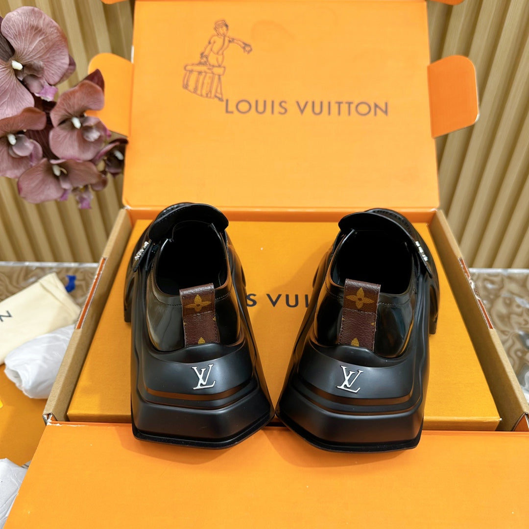LV Archlight 2.0 Platform loafers 50mm Black Cowhide