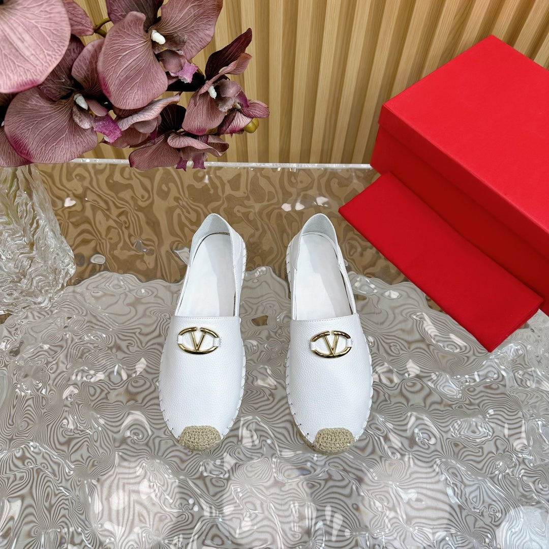 Vlogo Loafer White Leather