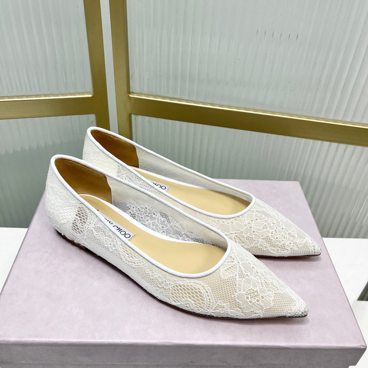 Jimmy Choo Ballet Flats