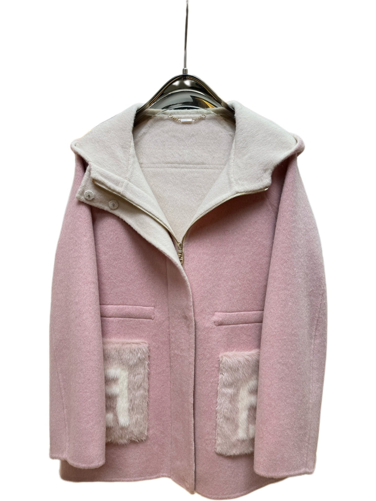 Fendi 25 Jacket Light Pink Draper 0011