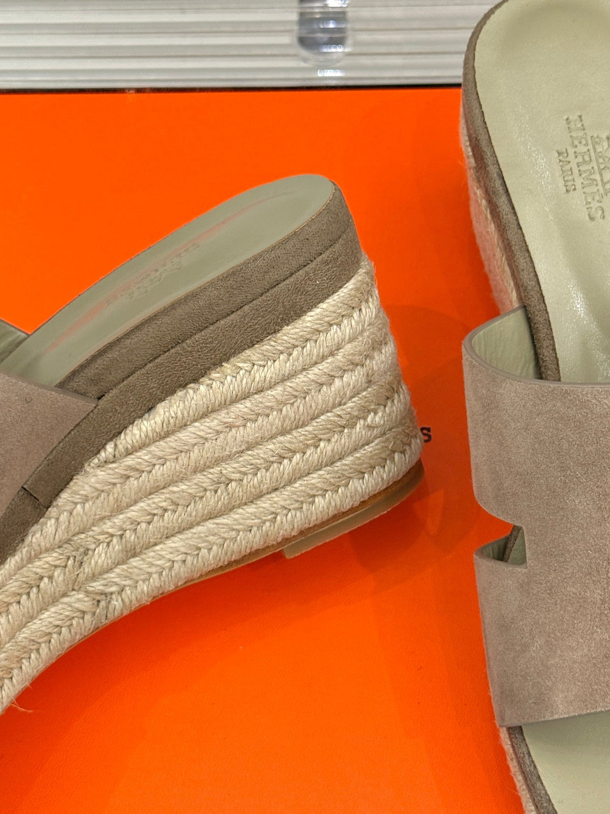 HM Platform Beige Lambskin 316413