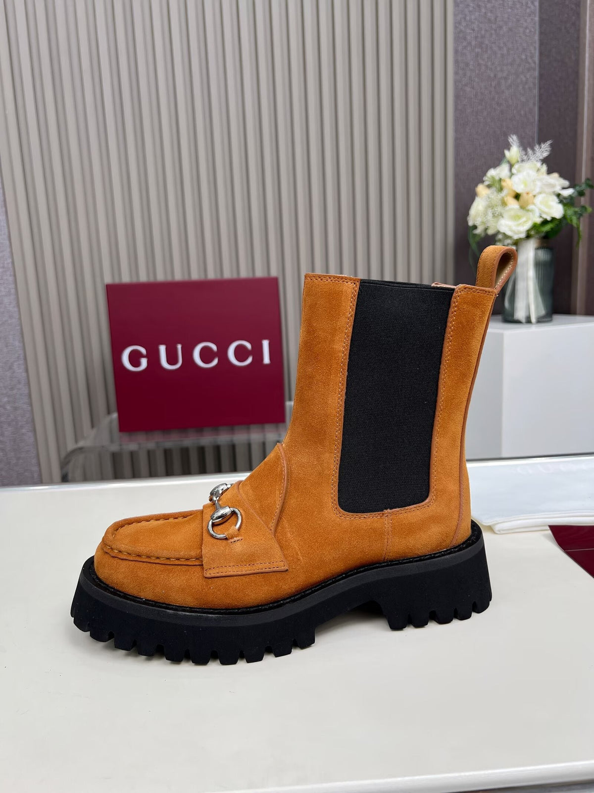 Gucci 2026 Ankle Boots 50mm Suede 926689
