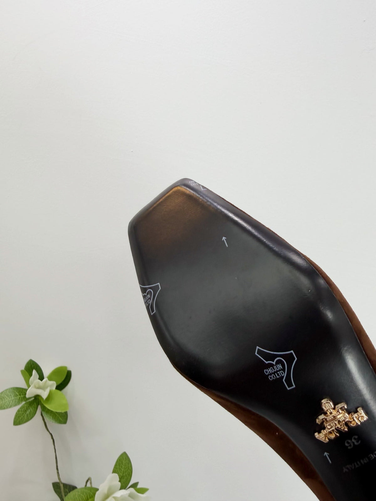 PRA 26SS High Heel Pump 85 Brown Suede 592369