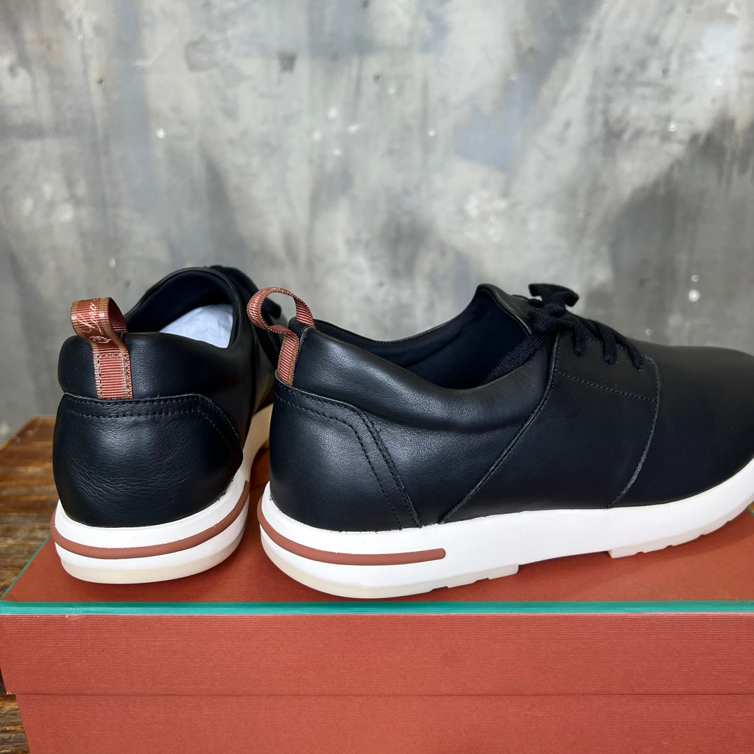 LP BERGEN SNEAKER BLACK CALFSKIN