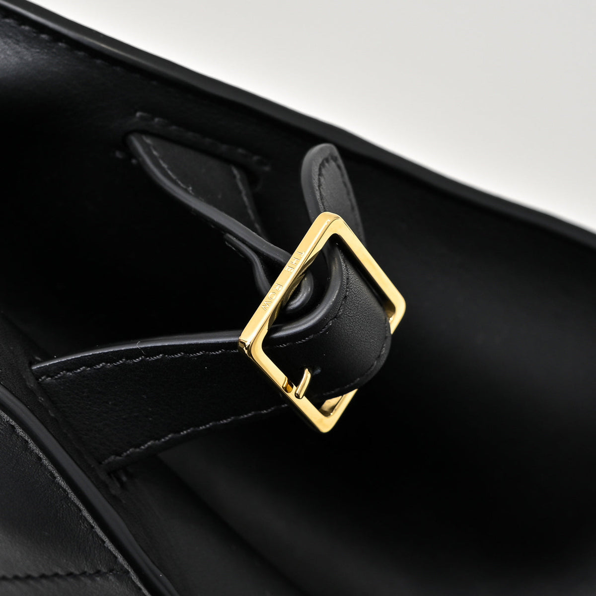 The Row Margaux 12 32cm Tote Bag In Calfskin