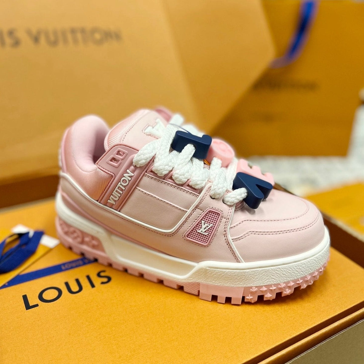 LV Trainer Maxi Sneaker Pink Pastel Cowhhide