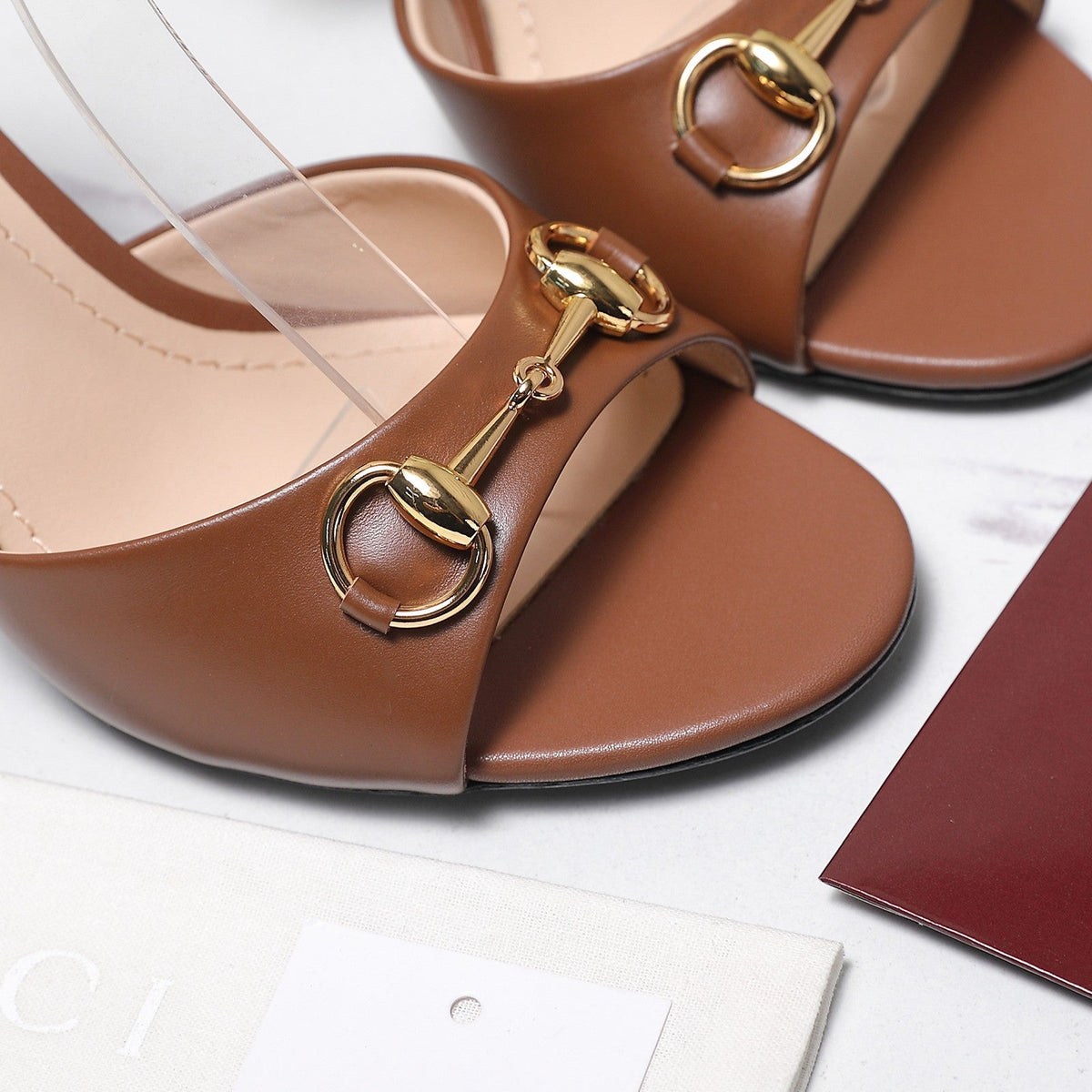 Gucci 2026 Slingback Pumps 85mm Leather 758580