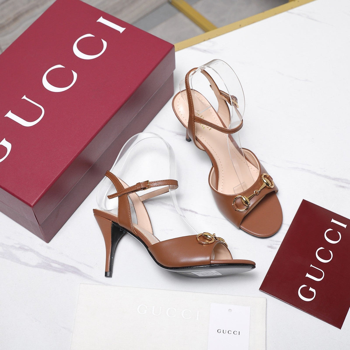 Gucci 2026 Slingback Pumps 85mm Leather 758580
