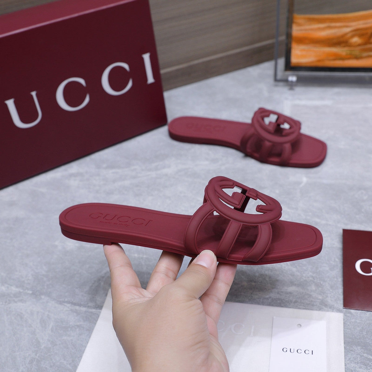 Gucci 2026 New Jelly Slipper 758651
