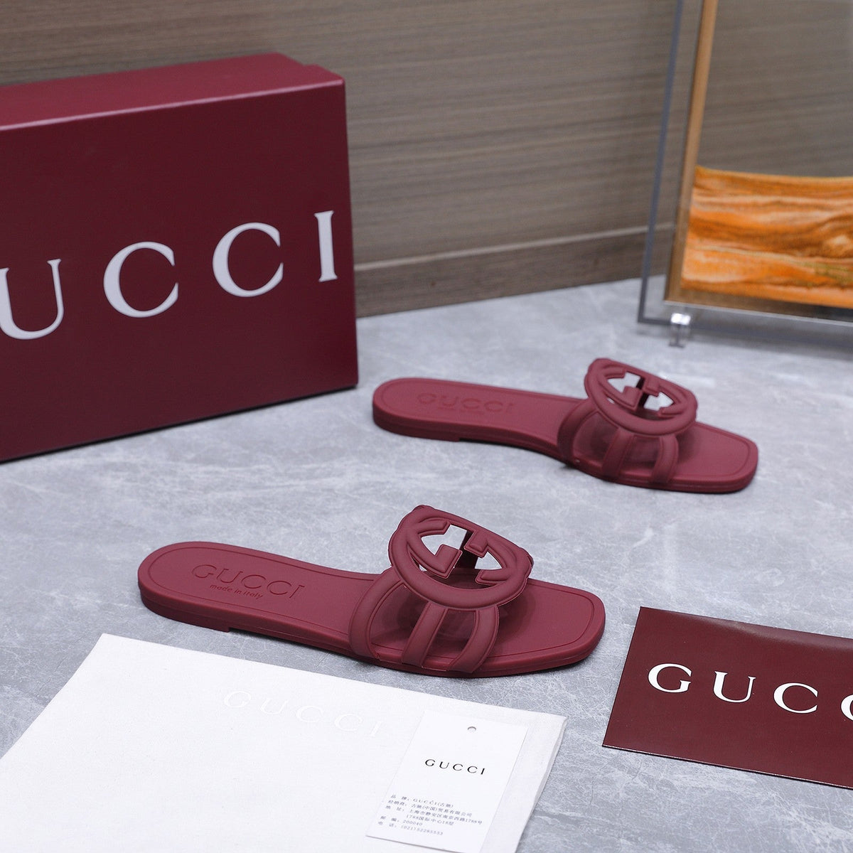 Gucci 2026 New Jelly Slipper 758651