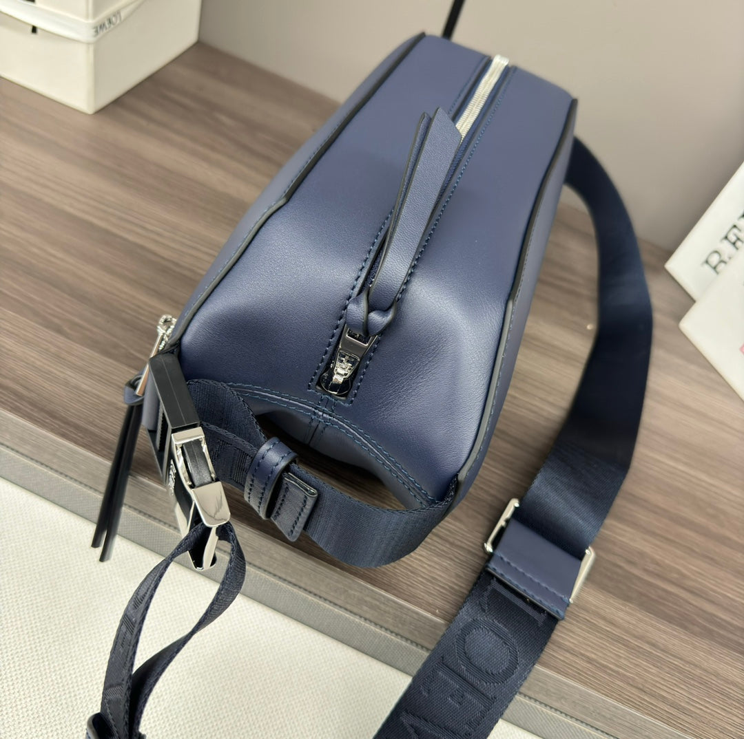 Loewe 2025 Convertible Sling Navy Blue Calfskin 274658