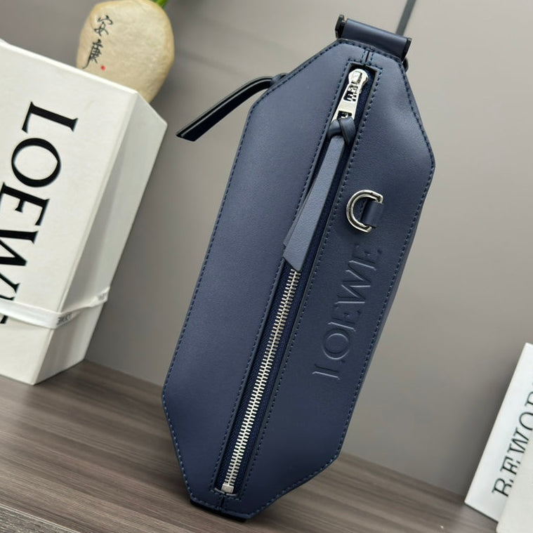 Loewe 2025 Convertible Sling Navy Blue Calfskin 274658