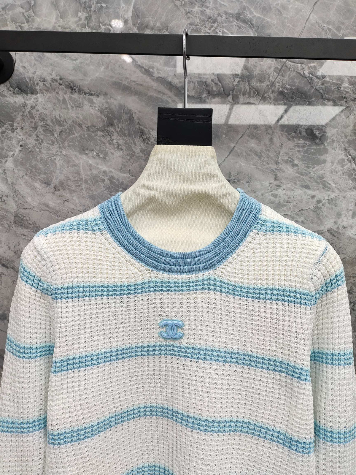 CC 25 Striped Sweater Tencel 283776