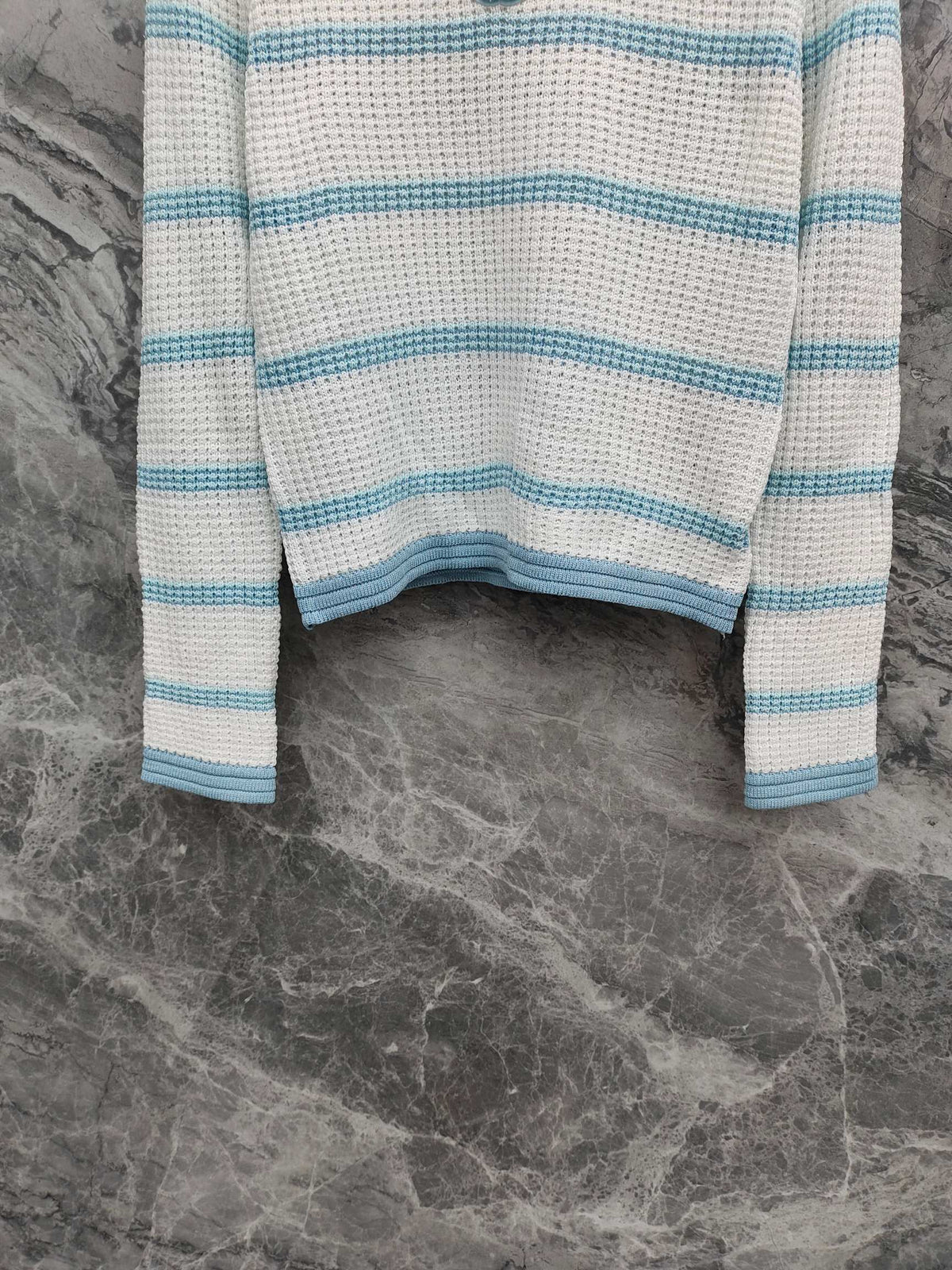 CC 25 Striped Sweater Tencel 283776