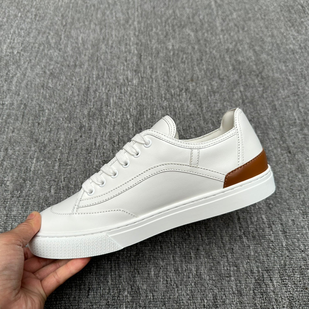 HM Men's Get Sneaker White Calfskin 336085