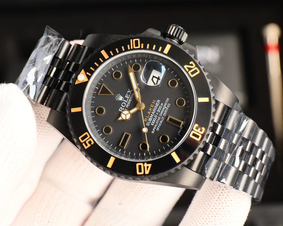 Rolex Blaken 40mm Black Gold