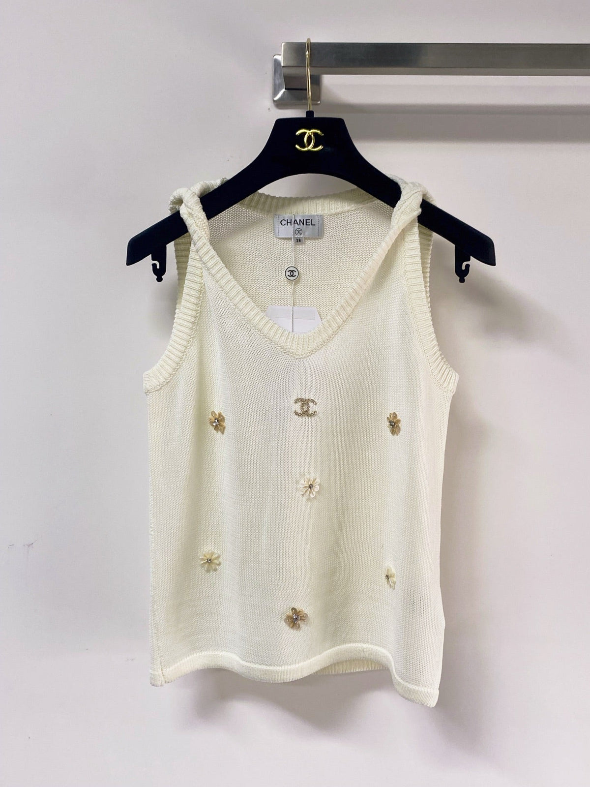 Chanel 2026 Sleeveless Vest Viscosa 471914