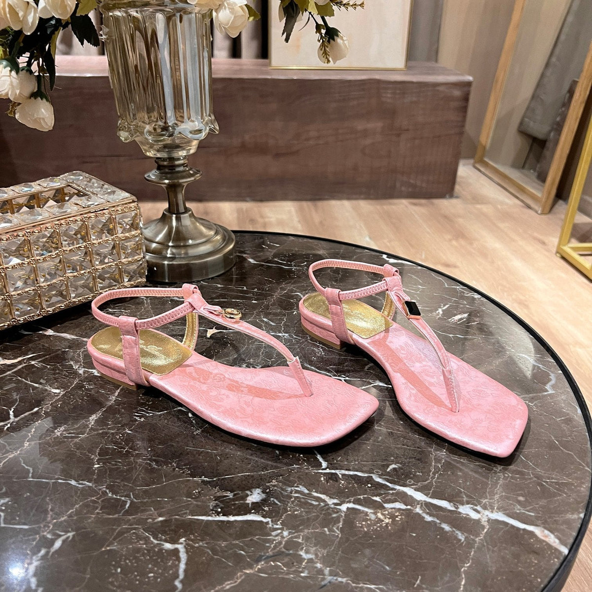 LP MINDIL SANDAL LIGHT PINK SILK
