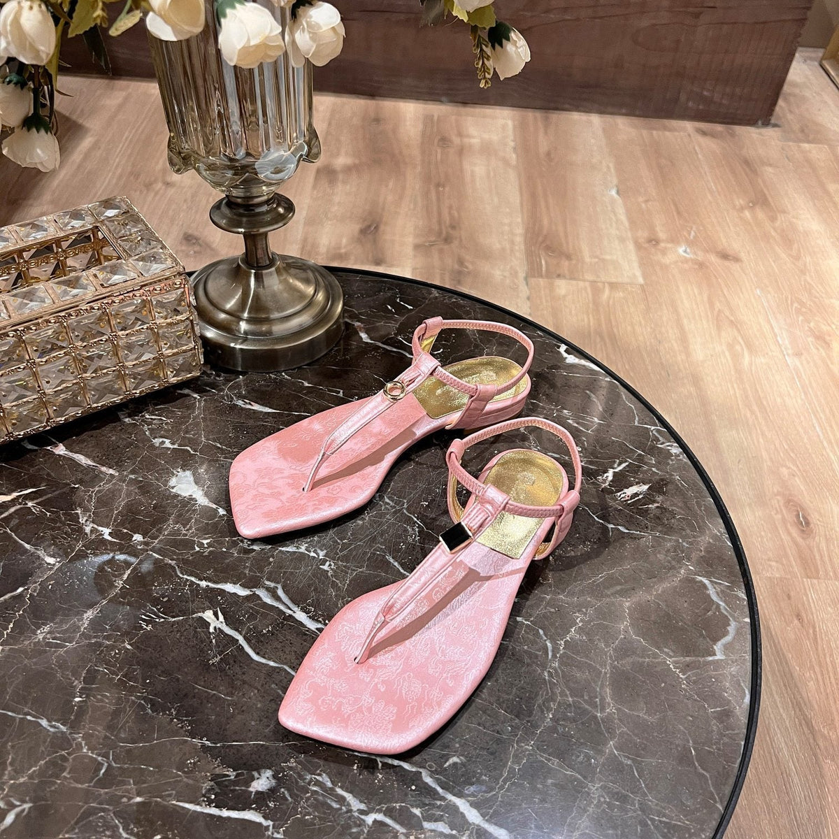 LP MINDIL SANDAL LIGHT PINK SILK