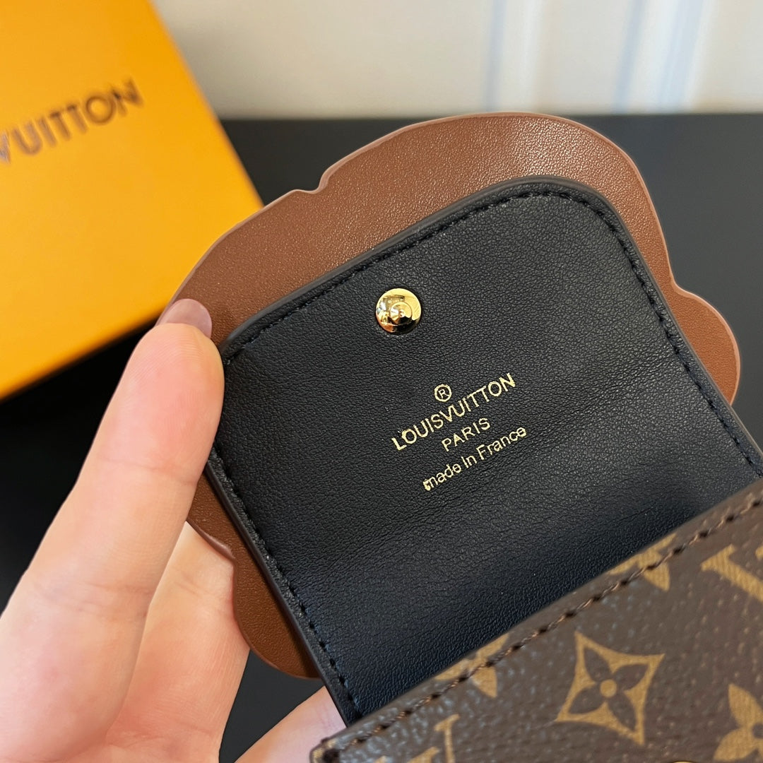 LV Teddy Bear Earphone Bag Charm