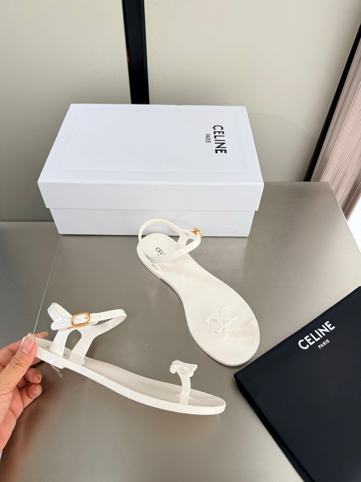Celine 2026 Jelly Bay Sandals PVC 929849