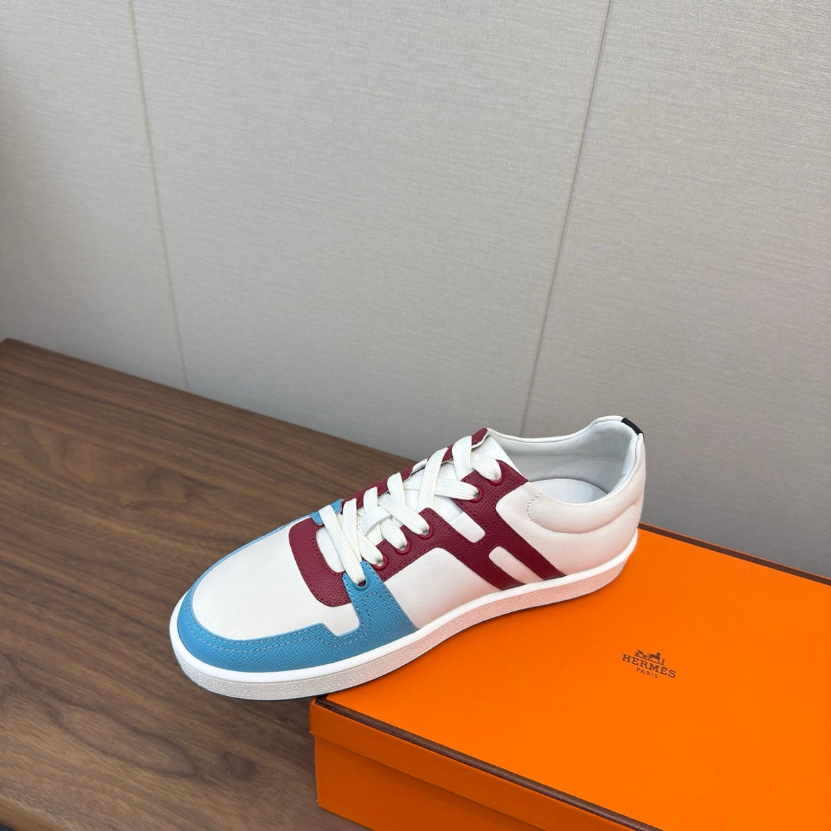HM Join Sneaker White mix Multicolor Calfskin   213518