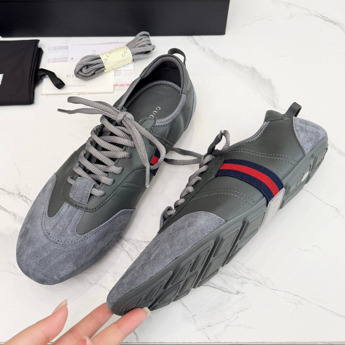 Gucci 2026 Flex Sneaker Suede Leather 938331