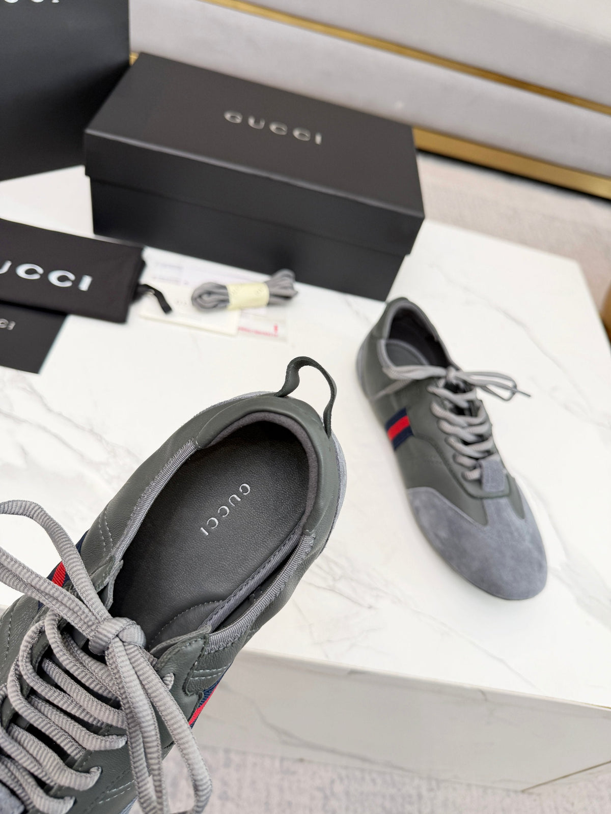 Gucci 2026 Flex Sneaker Suede Leather 938331