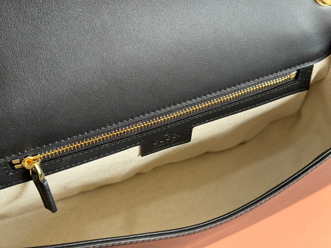 Gucci Blondie 32 Bag Black Leather 239908