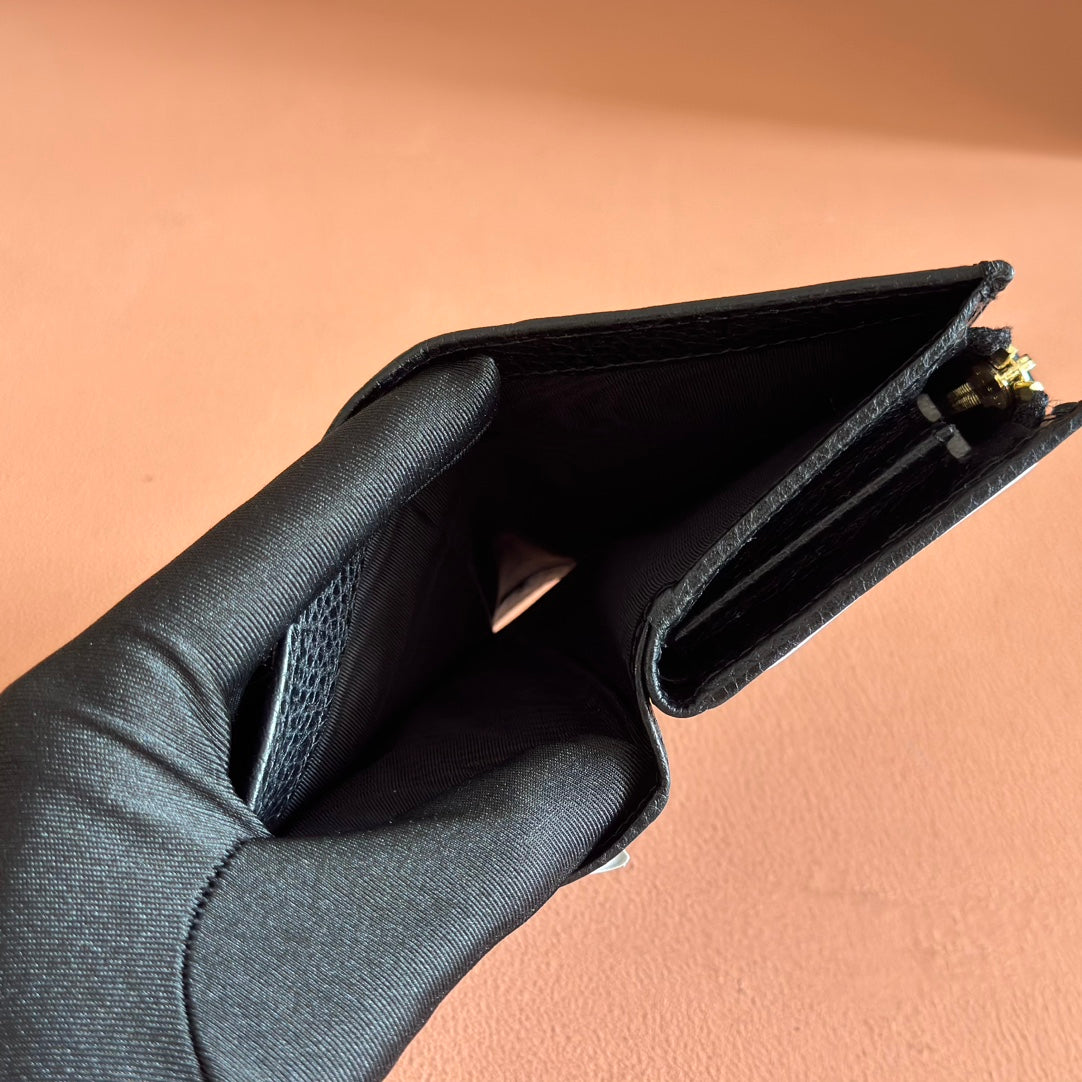 Gucci Marmont Wallet Black Leather 255302