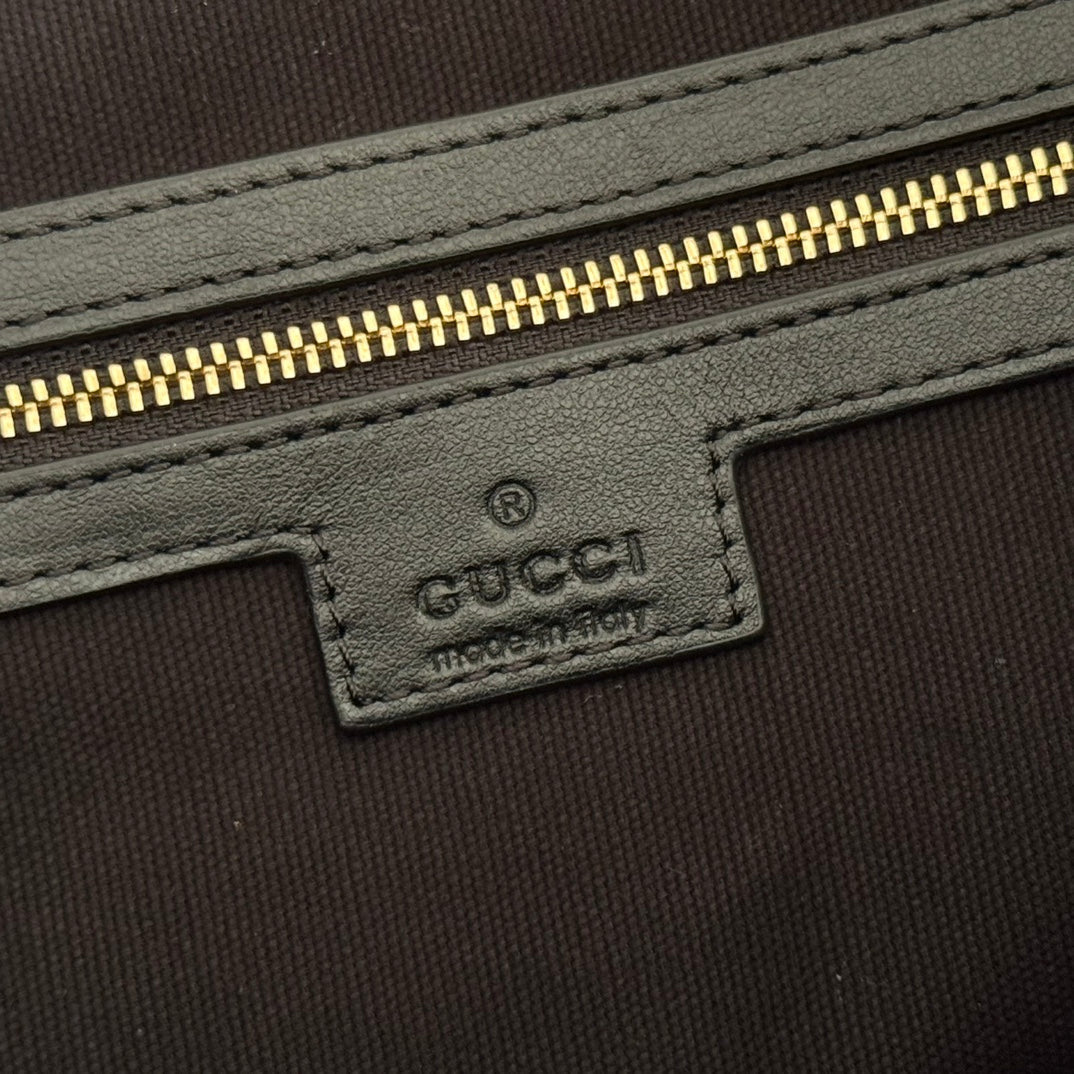 Gucci Beatrix Handbag 35 Black Cowhide  272128