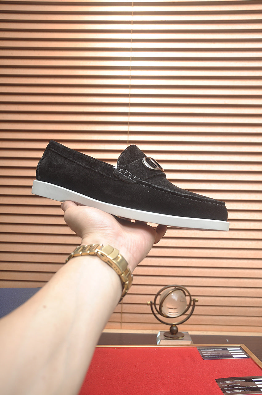 CD Loafer Black Suede 646306