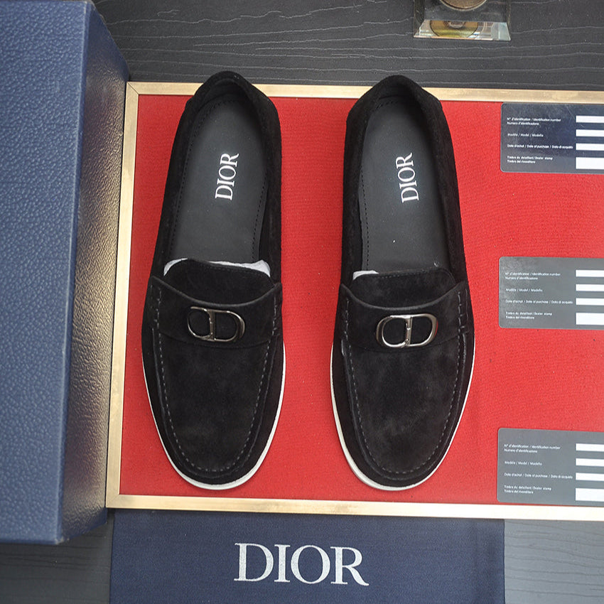 CD Loafer Black Suede 646306