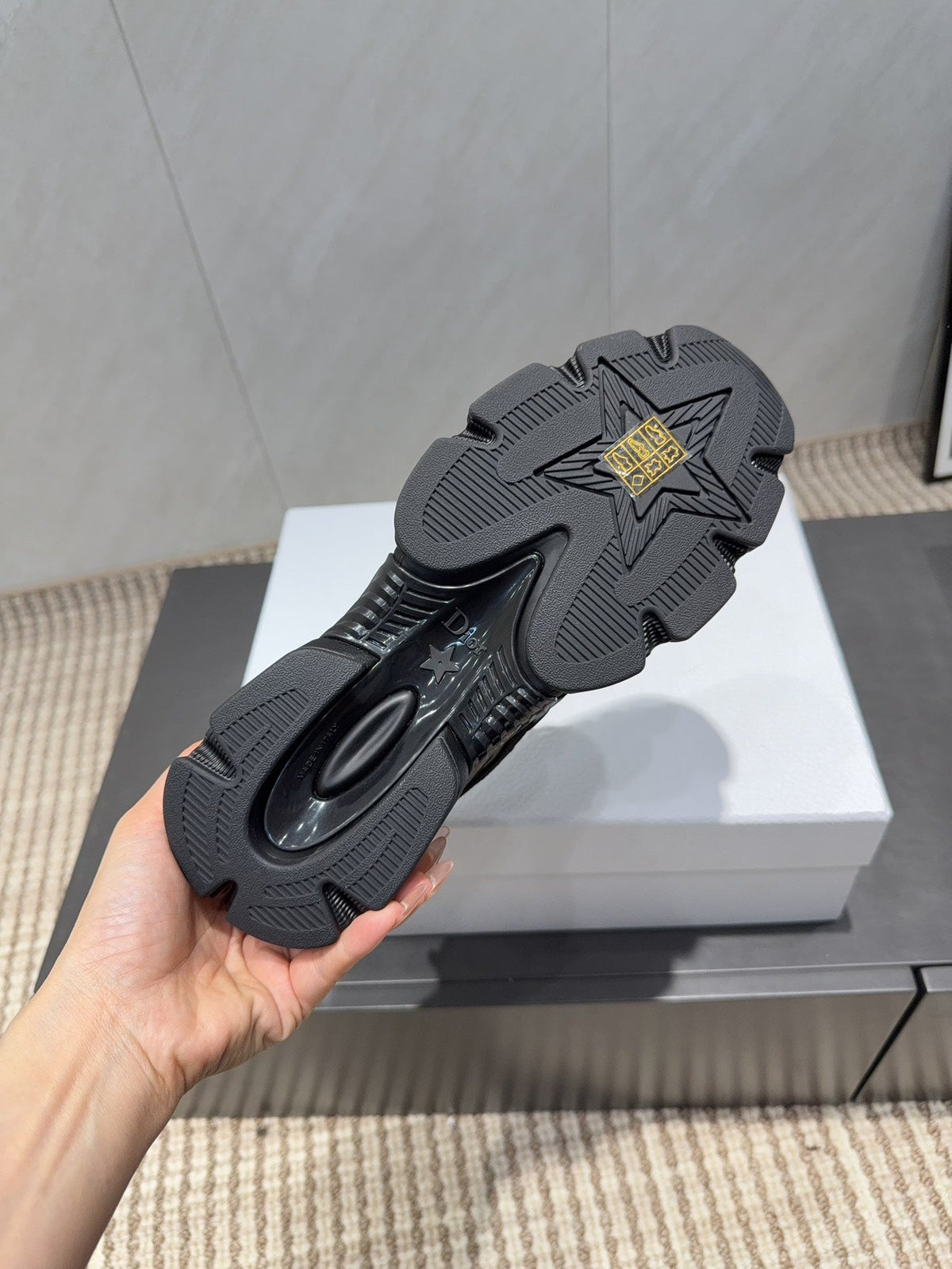 CD platform casual sneaker black suede mesh 539673