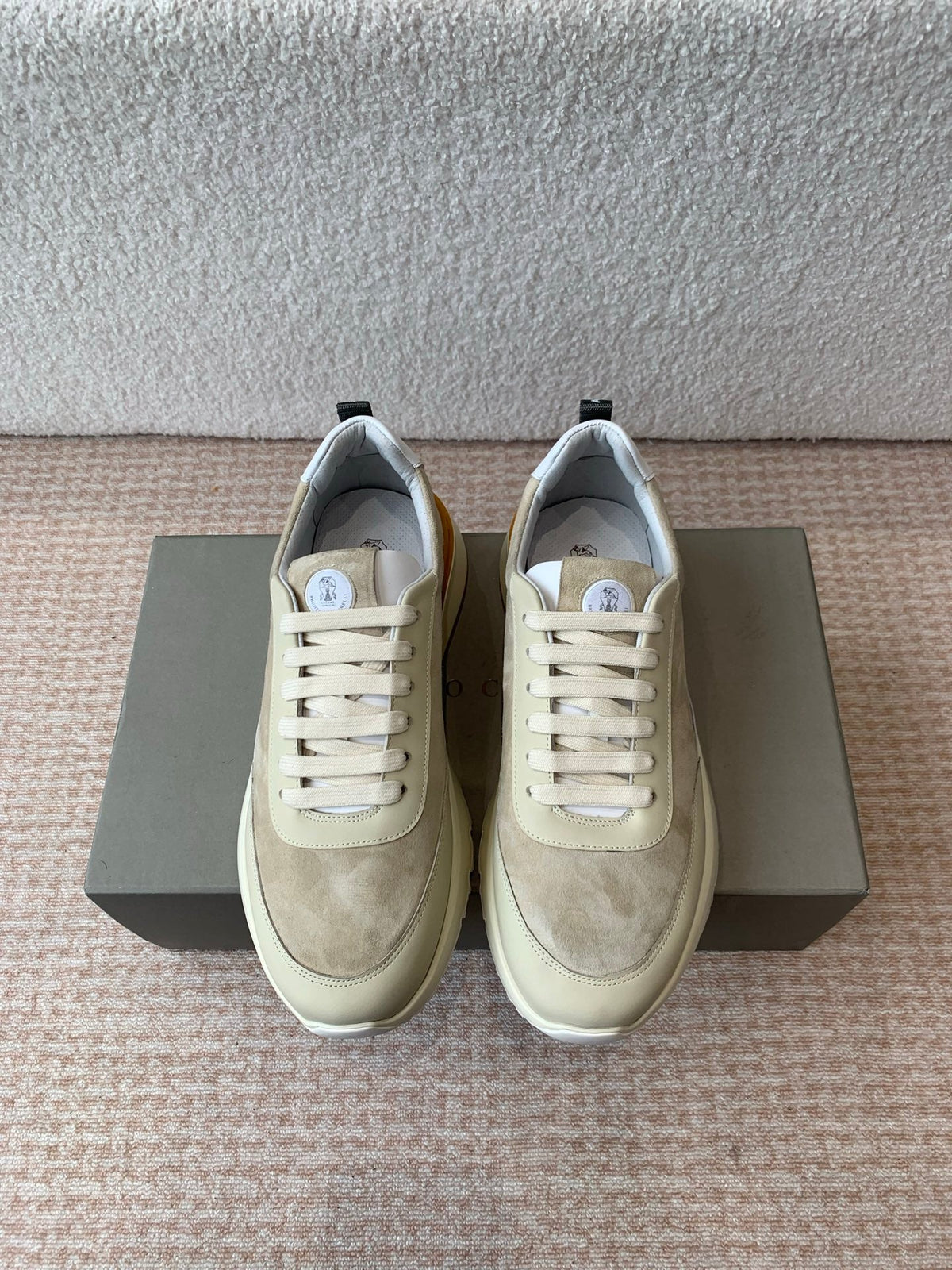 CL 25C Brunello Cucinelli Beige Sneaker Suede 298885