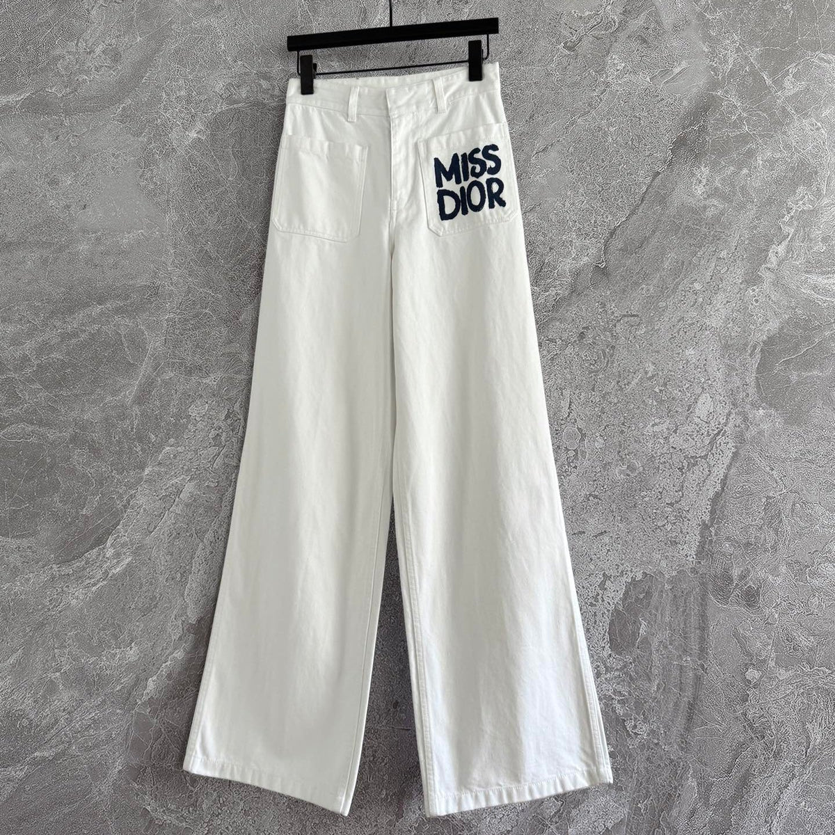 CD MISS DIOR Jeans White Cotton