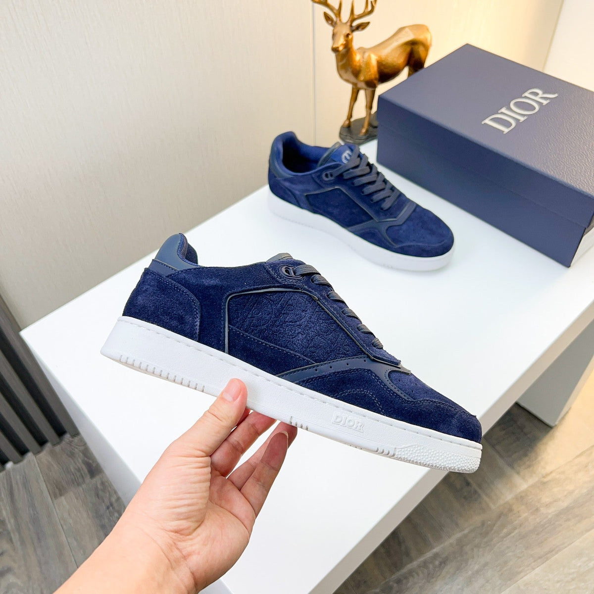 CD 25 B57 Sneaker Blue Suede 750635