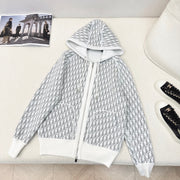 CD Unisex Jacket White mix grey Cashmere 584747