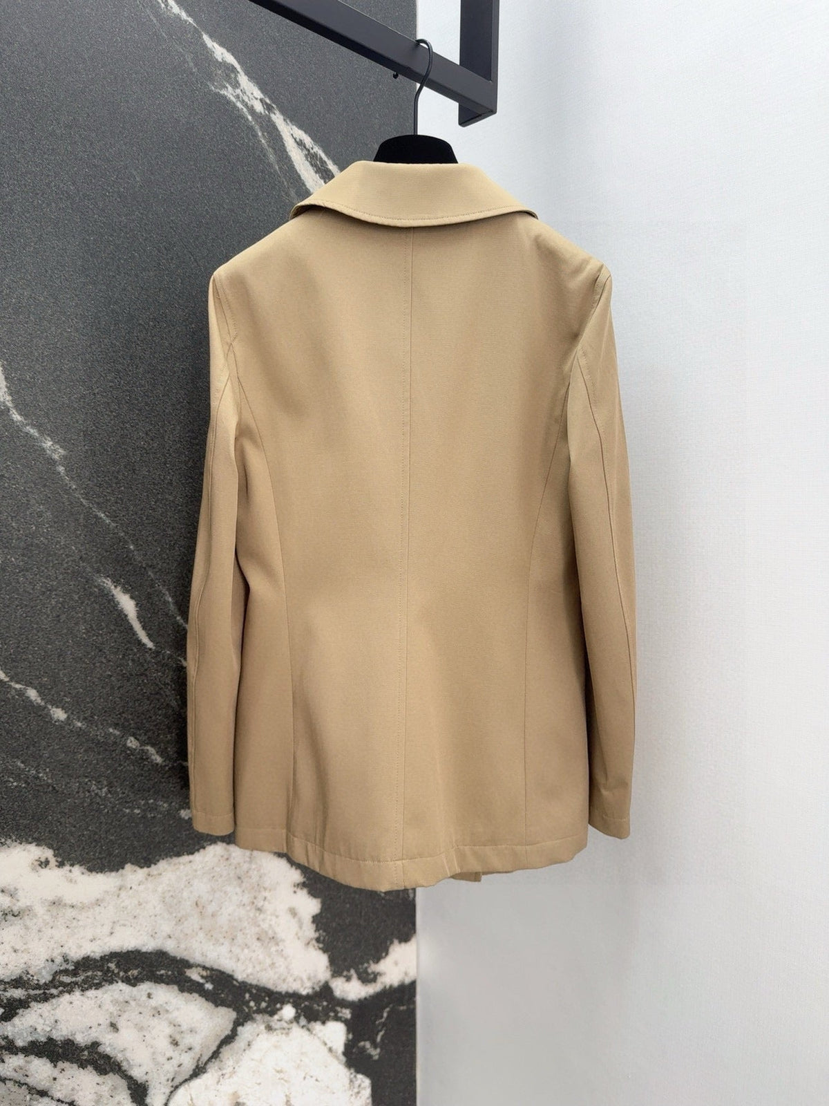 CD 25 Trench Coat Beige Cotton And Polyester