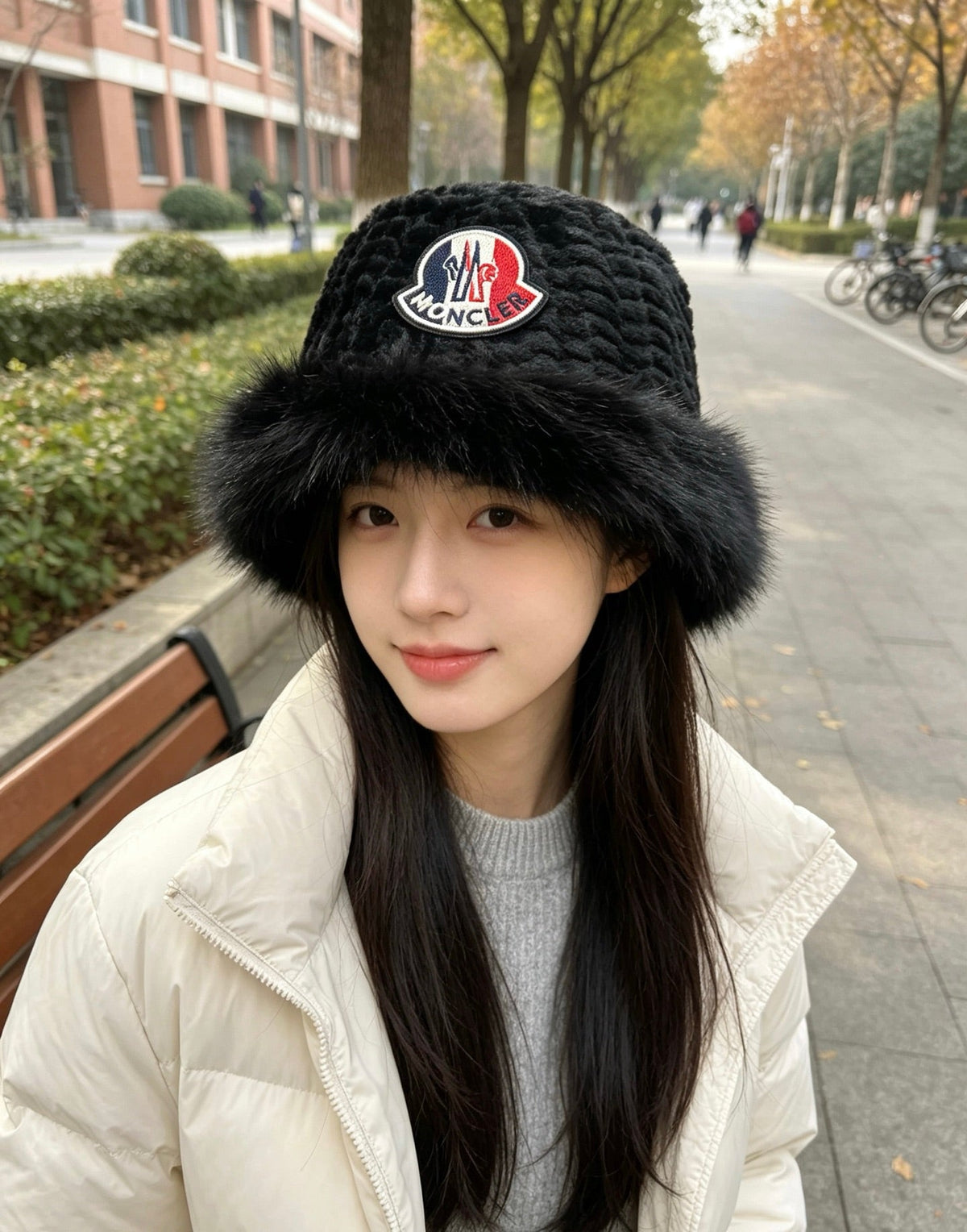 Moncler 2026 Bucket Hat Wool 550232