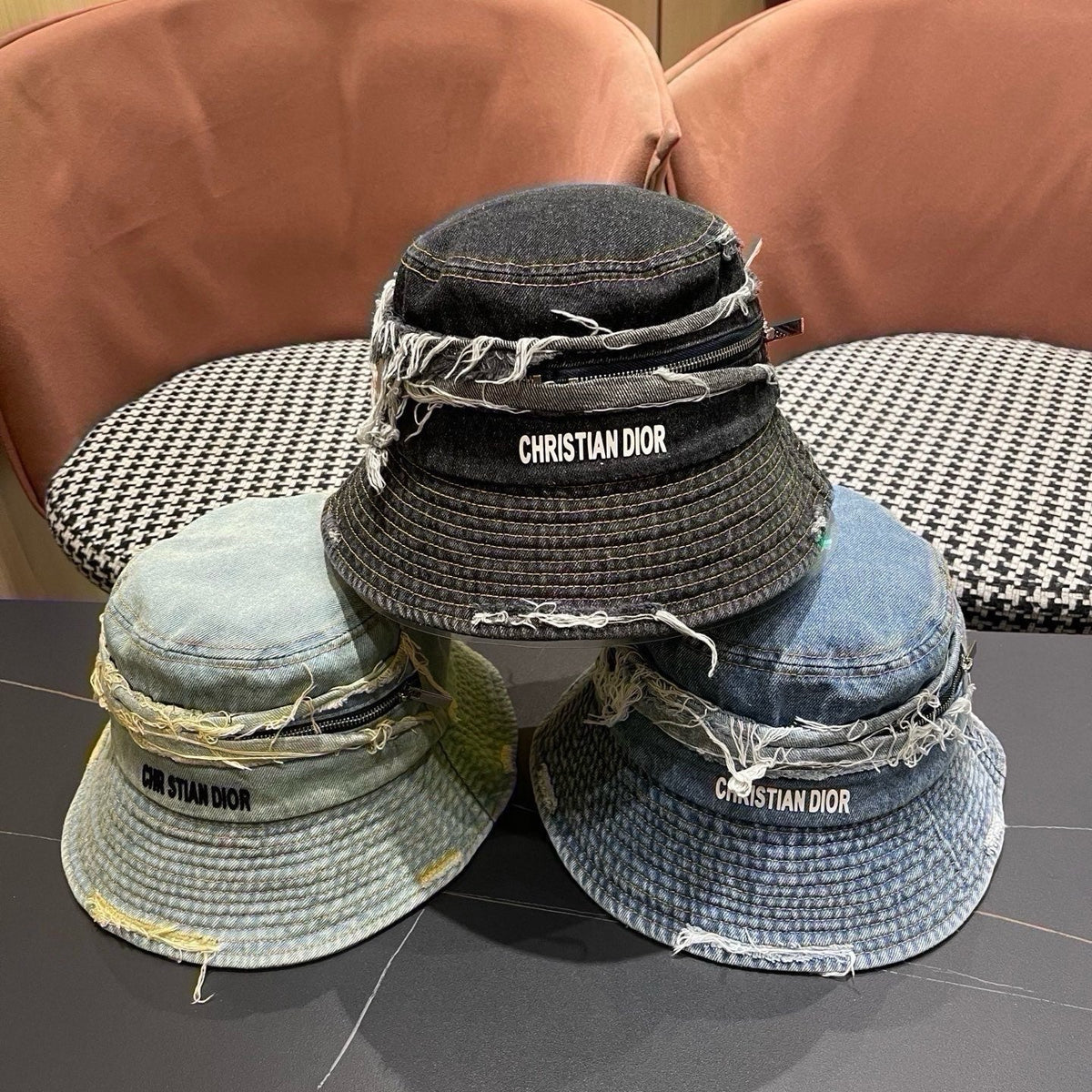 Dior 2026 Denim Bucket Hat 566032